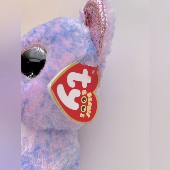 TY Beanie Boos Pink and Purple Cat Plush - Picture 8 of 8